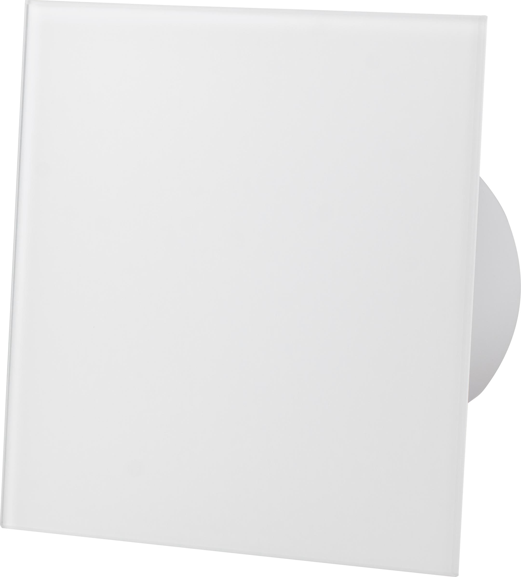 Витяжний вентилятор AirRoxy dRim 100 DTS BB (01-063) + 100/125 Grill (02-300) + dRim Glass білий глянець (01-170) огляд - фото 8