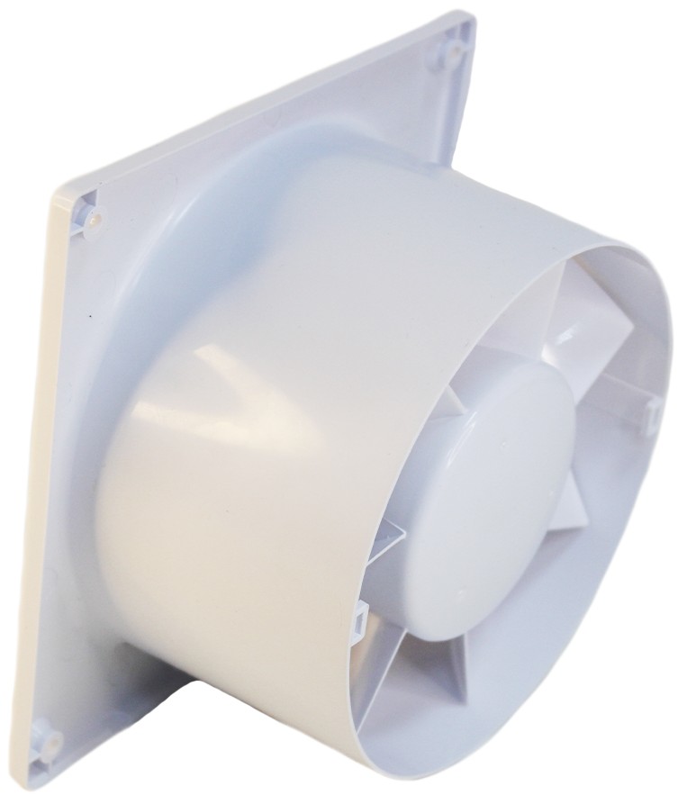 Витяжний вентилятор AirRoxy dRim 100 DTS BB (01-063) + 100/125 Grill (02-300) + dRim Glass золотистий (01-176) ціна 3198 грн - фотографія 2