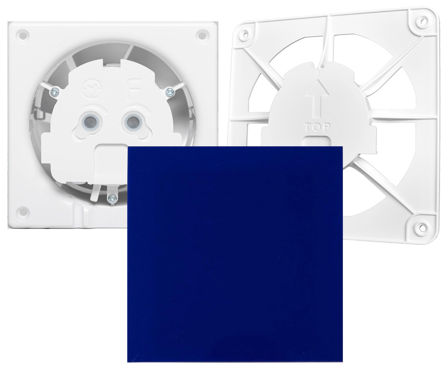 AirRoxy dRim 100 HS BB (01-064) + 100/125 Grill (02-300) + dRim Plexi голубой (01-166)