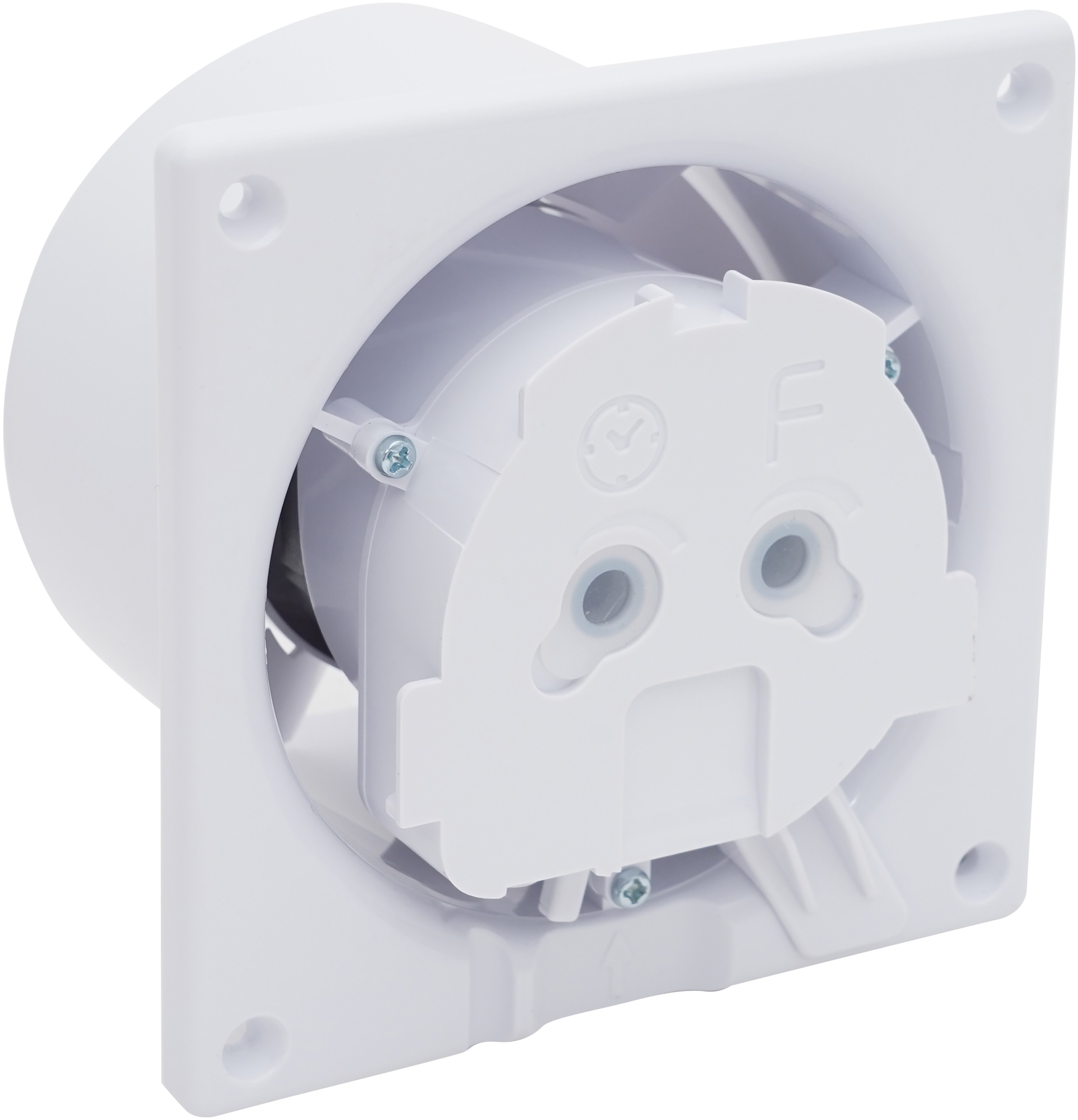 Вытяжной вентилятор AirRoxy dRim 125 S BB (01-066) + 100/125 Grill (02-300) + dRim Glass черно-золотистый мрамор (01-186) отзывы - изображения 5