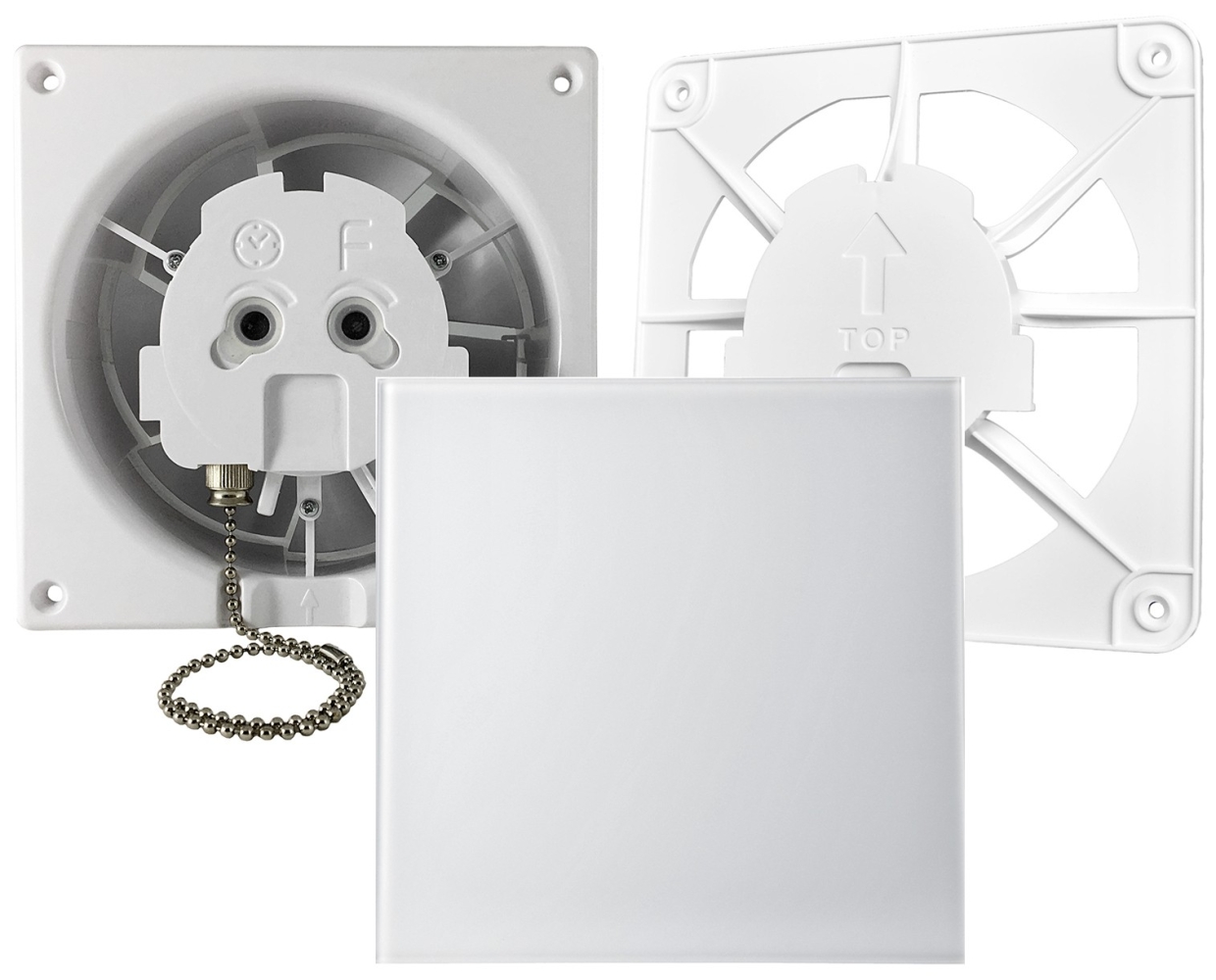 AirRoxy dRim 125 PS BB (01-067) + dRim Plexi білий глянець (01-183)