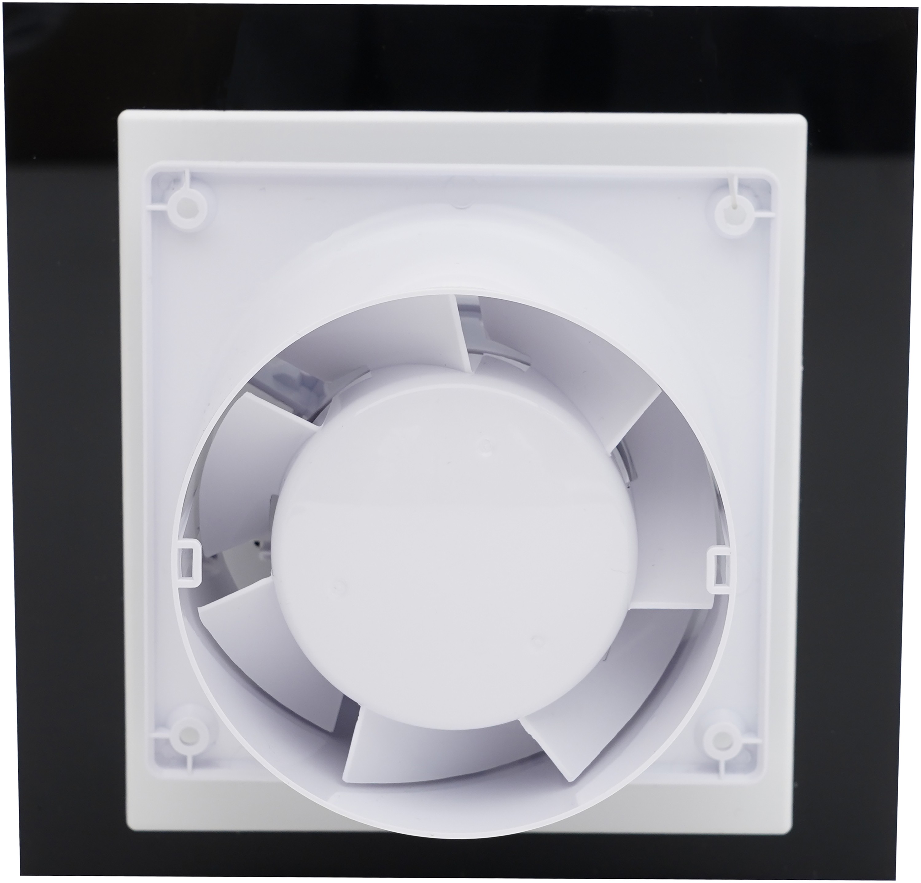 Вытяжной вентилятор AirRoxy dRim 125 DTS BB (01-069) + 100/125 Grill (02-300) + dRim Plexi чёрный (01-159) обзор - фото 11