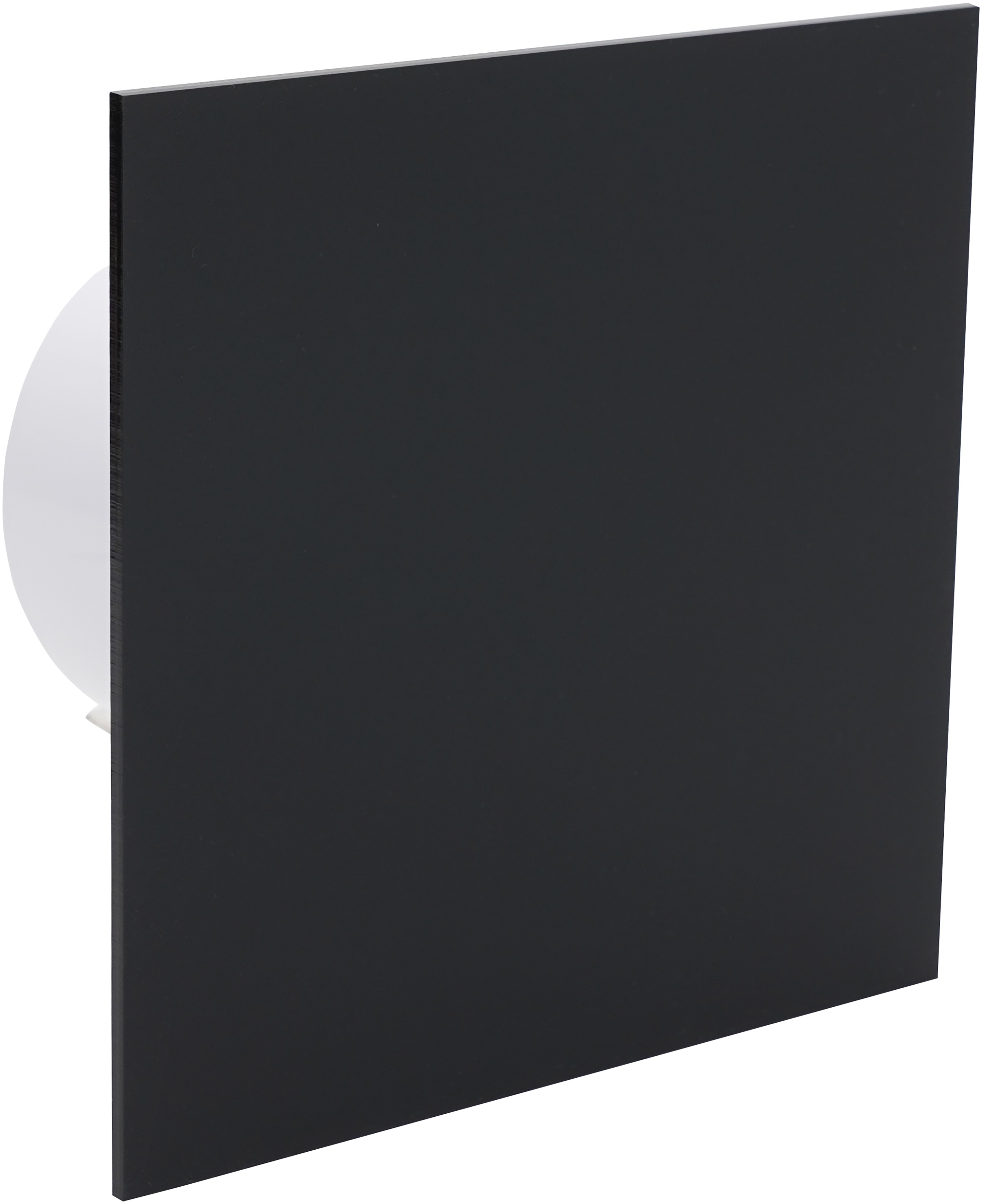 Вытяжной вентилятор AirRoxy dRim 125 DTS BB (01-069) + 100/125 Grill (02-300) + dRim Plexi чёрный (01-159) внешний вид - фото 9
