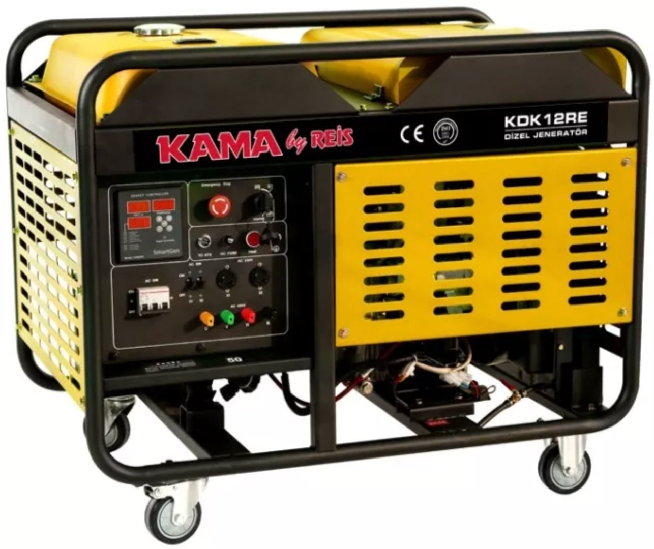 Генератор с электростартером Kama KDK12RE