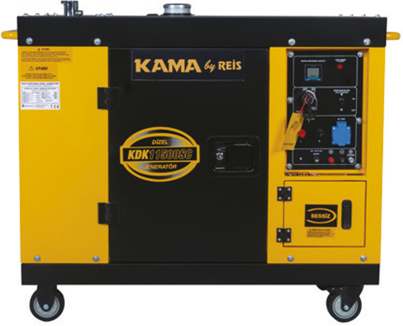 Генератор с электростартером Kama KDK11500SC