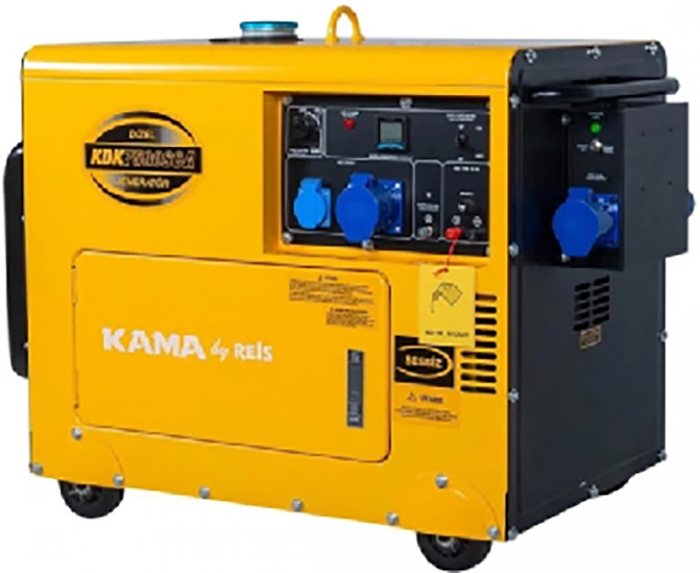 Генератор с аккумулятором Kama KDK7500SCA