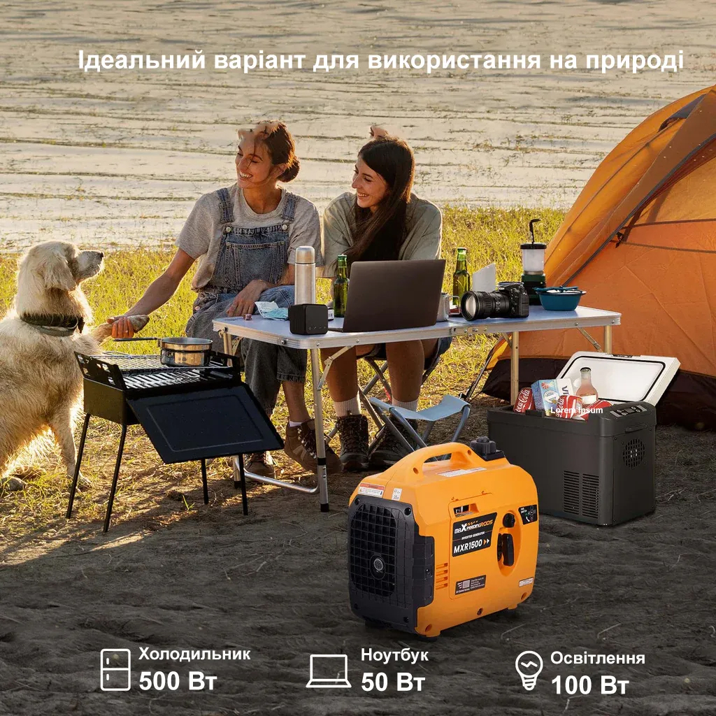 Генератор MaXpeedingRods MXR1500 характеристики - фотографія 7