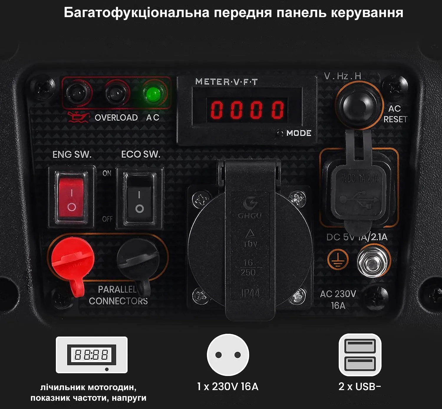 Генератор MaXpeedingRods MXR1500 зовнішній вигляд - фото 9