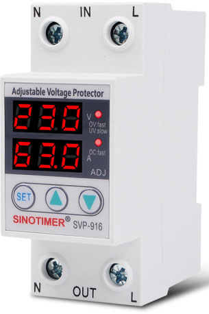 Реле напряжения Sinotimer SVP-916-40A