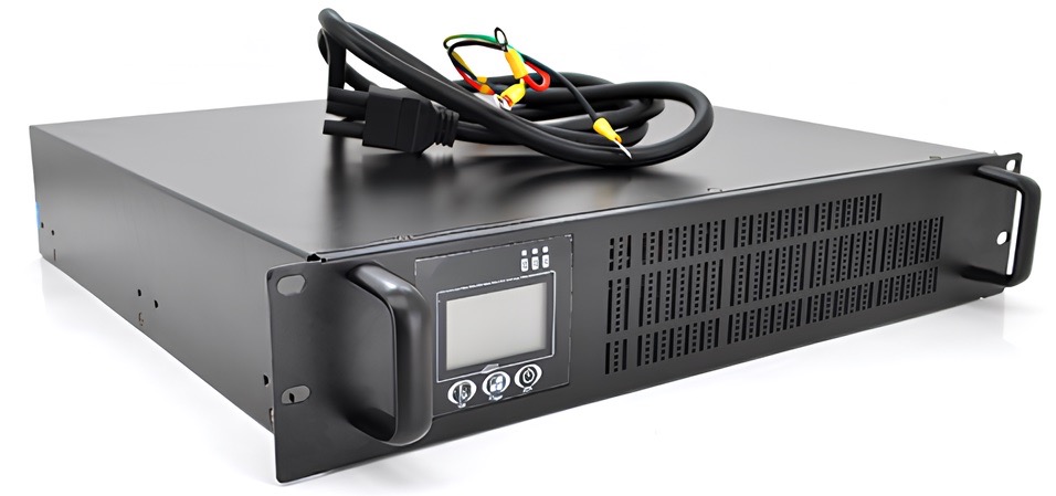 Джерело безперебійного живлення Ritar RT-3KL-LCD, Rack 3000VA (2700Вт), 96В