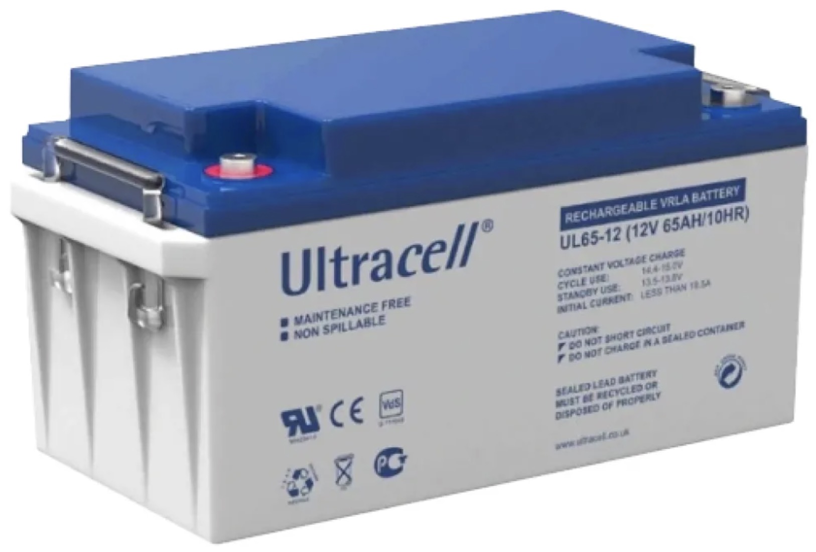 Аккумулятор Ultracell UL65-12 AGM 12V 65Ah