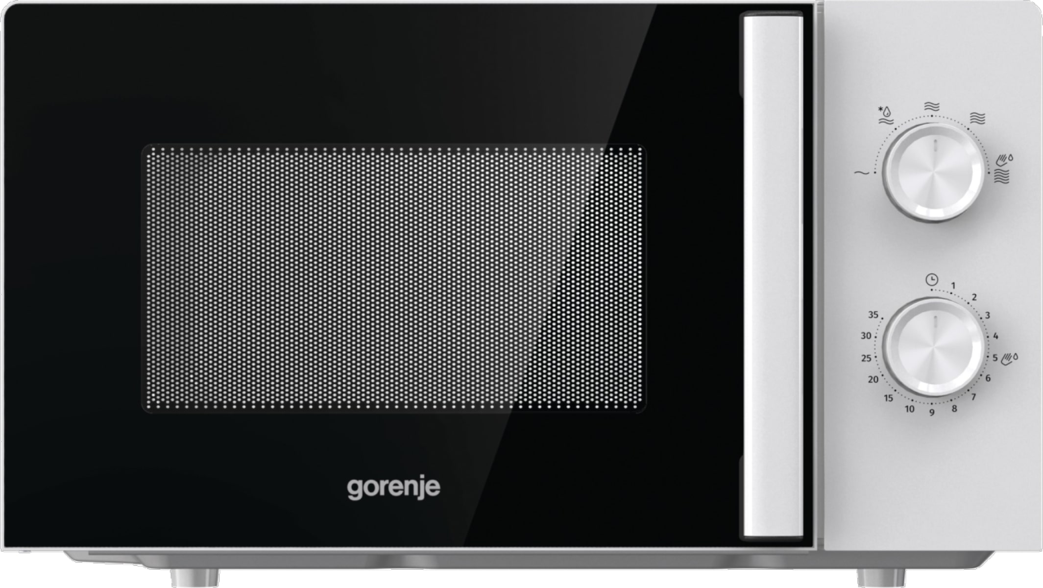 Мікрохвильова піч Gorenje MO20E1WH ціна 3199 грн - фотографія 2