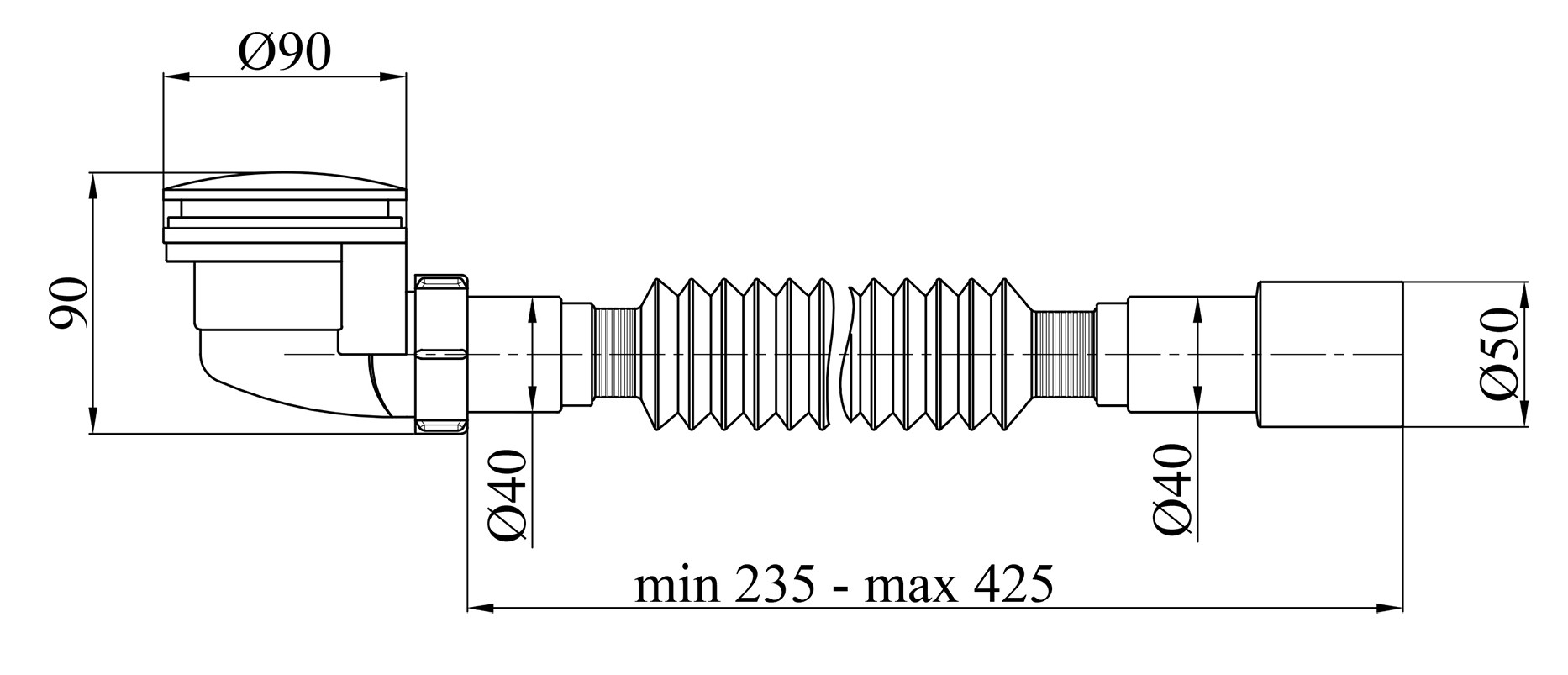 Lidz LP04 (SD00050515) уценка Габаритные размеры