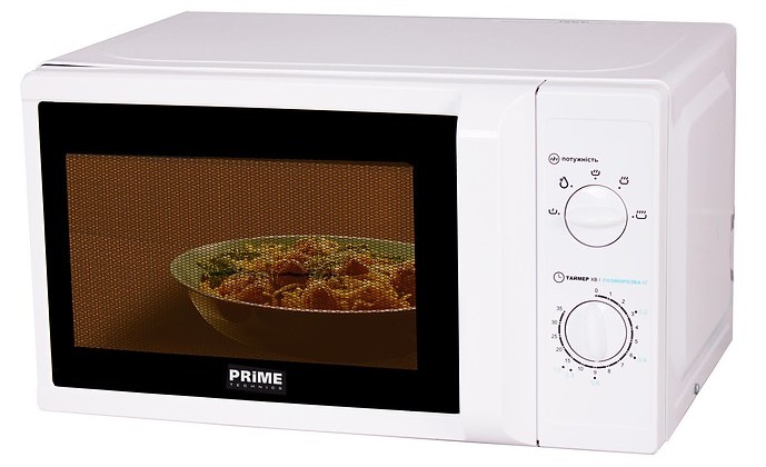 в продажу Мікрохвильова піч Prime Technics PMW 20757 HW - фото 3