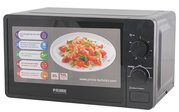 в продажу Мікрохвильова піч Prime Technics PMW 20764 KB - фото 3