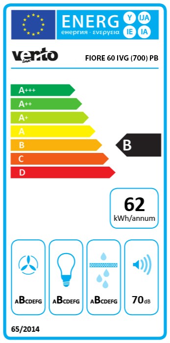 Кухонна витяжка Ventolux Fiore 60 IVG (700) PB відгуки - зображення 5