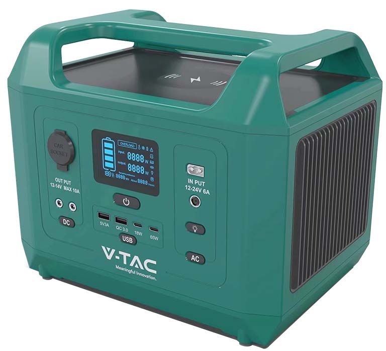 Портативна зарядна станція V-TAC VT-606N ціна 13400 грн - фотографія 2