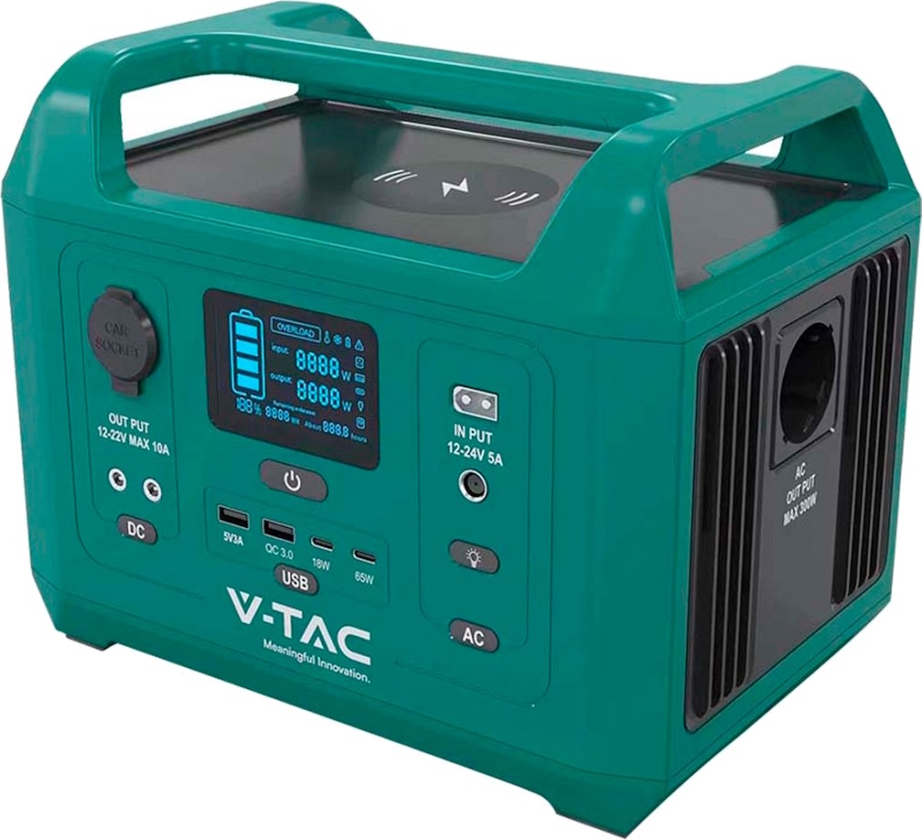 Портативная зарядная станция V-TAC VT-303N цена 9600 грн - фотография 2