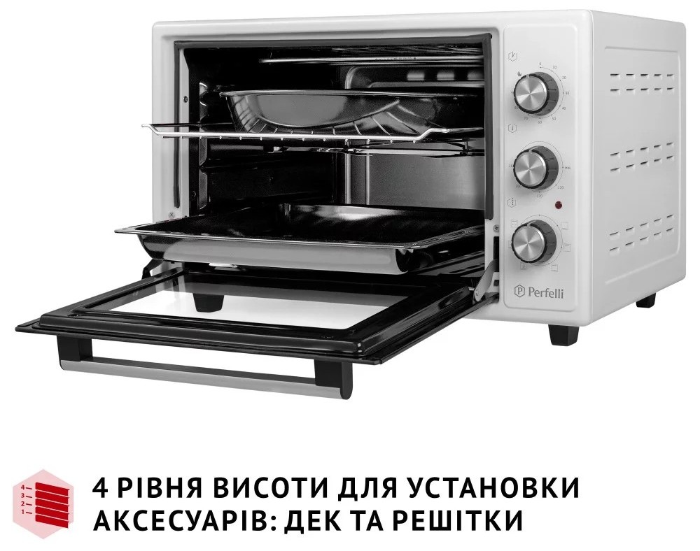 Электрическая печь Perfelli Sierra 37 White отзывы - изображения 5