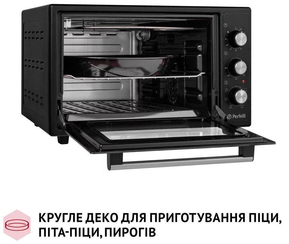 Електрична піч Perfelli Sierra 37 Black інструкція - зображення 6