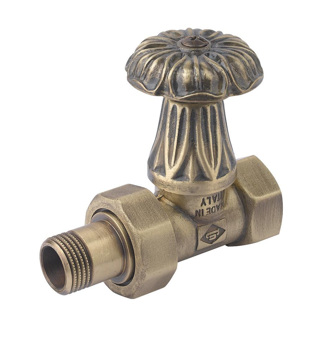 Кран радіаторний Carlo Poletti прямий 1/2" (1062605)
