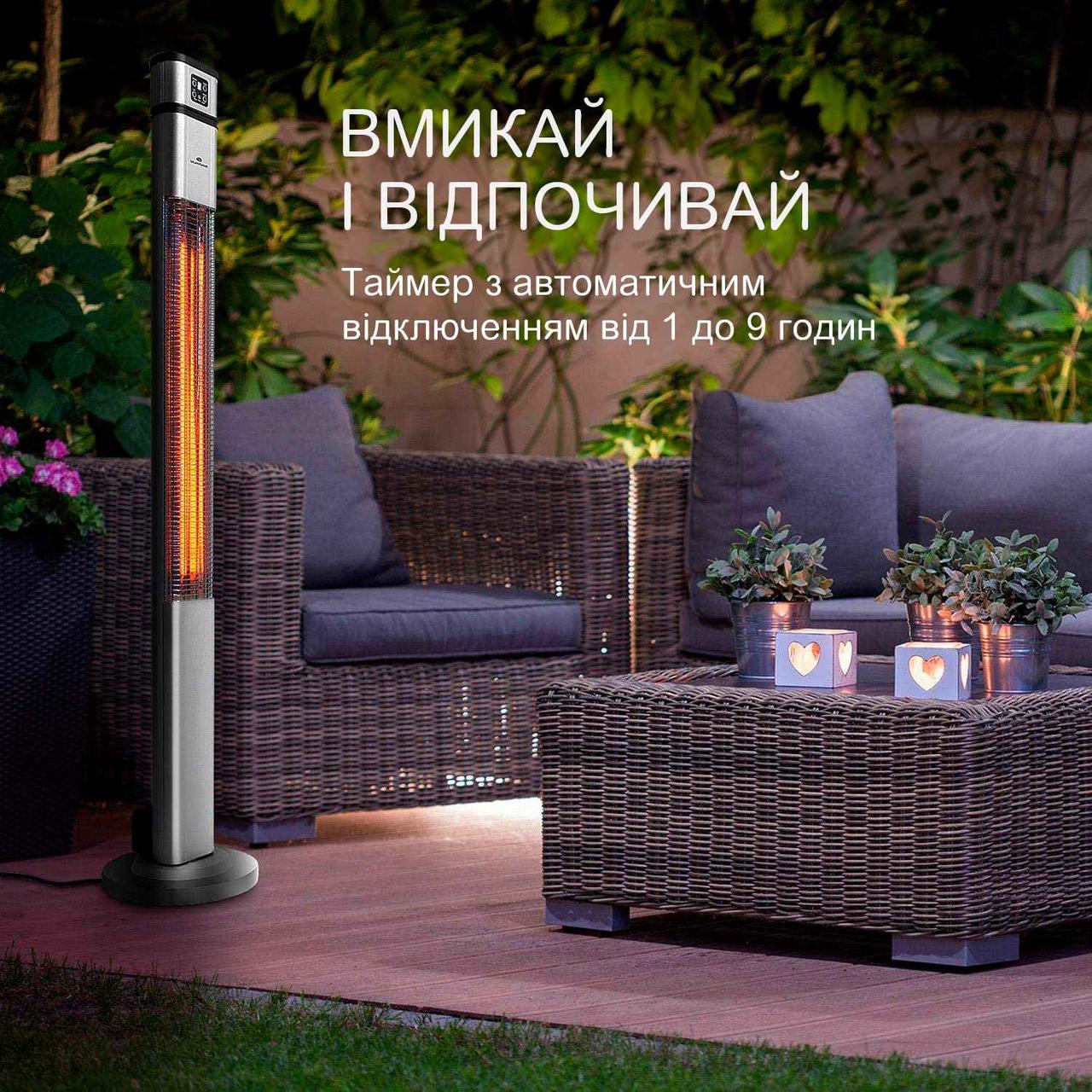 Инфракрасный обогреватель Blumfeldt Heat Guru Plus L Silver обзор - фото 8