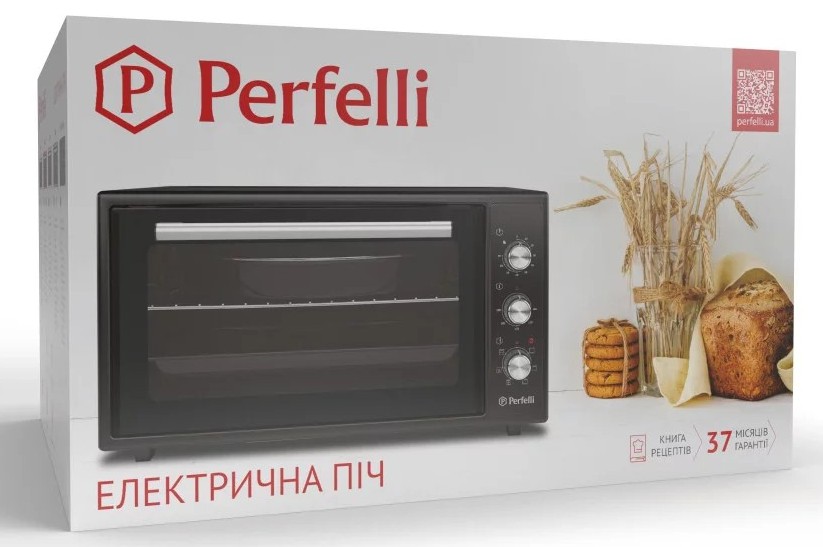 параметры Электрическая печь Perfelli Laggio 37 Black Retro - фотография 21