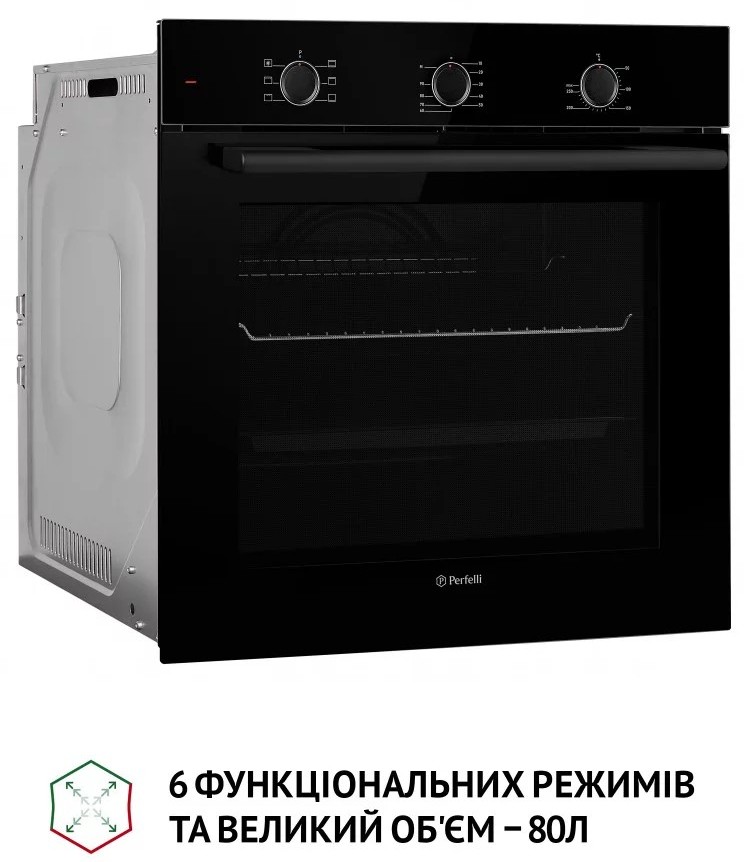 в продажу Духова шафа Perfelli Perla 6M6 Nero - фото 3