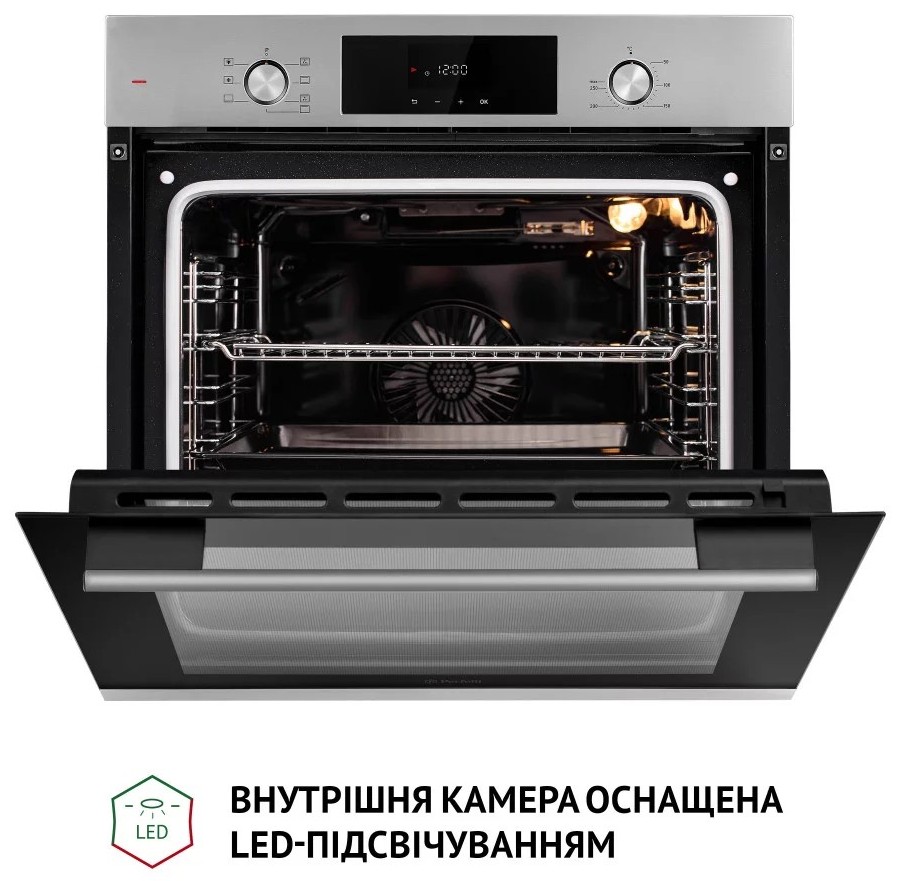 Духова шафа Perfelli Perla 6D7 Inox зовнішній вигляд - фото 9