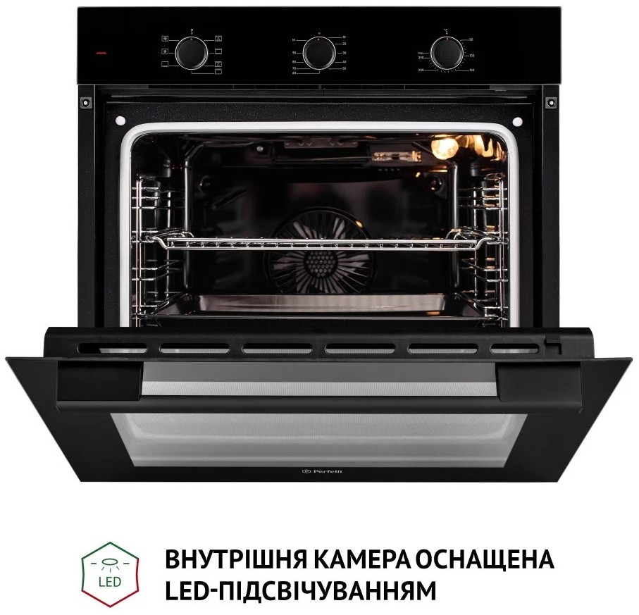 Духовой шкаф Perfelli Perla 6M7 Nero отзывы - изображения 5