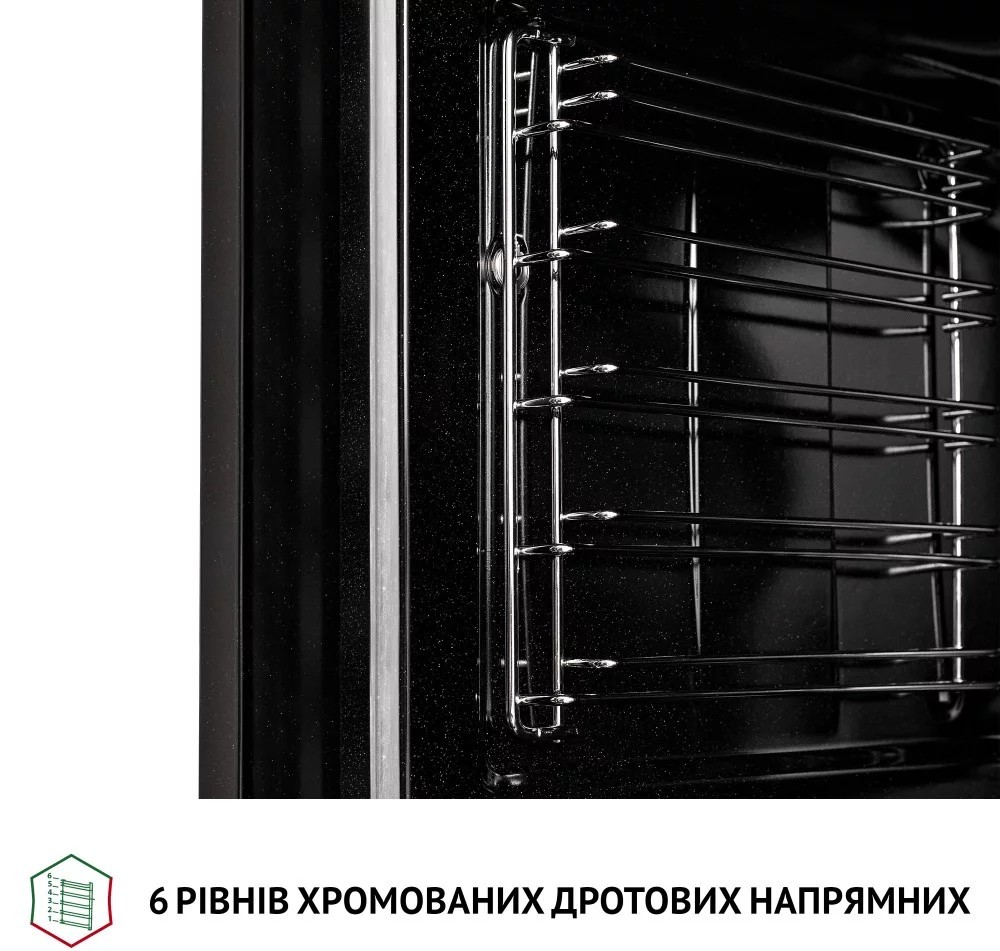 Духова шафа Perfelli Perla 6M7 Inox зовнішній вигляд - фото 9