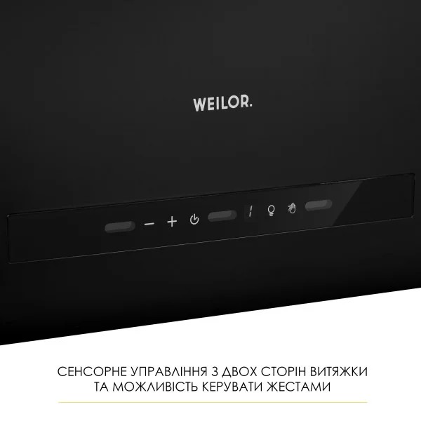 Кухонная вытяжка Weilor WQS 4815 FBL обзор - фото 8