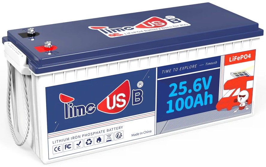 Timeusb LiFePO4 24V 100Ah