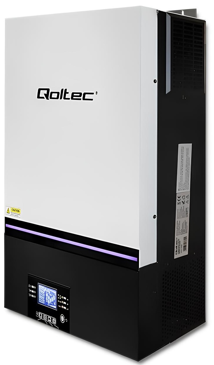 Інвертор гібридний Qoltec QLT-8-53889, 8KW, 48Vdc, MPPT 120A, Off-grid type Parallel в інтернет-магазині, головне фото