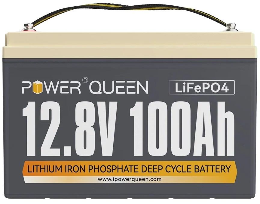 Акумулятор Power Queen LiFePO4 12V 100Ah ціна 17550 грн - фотографія 2