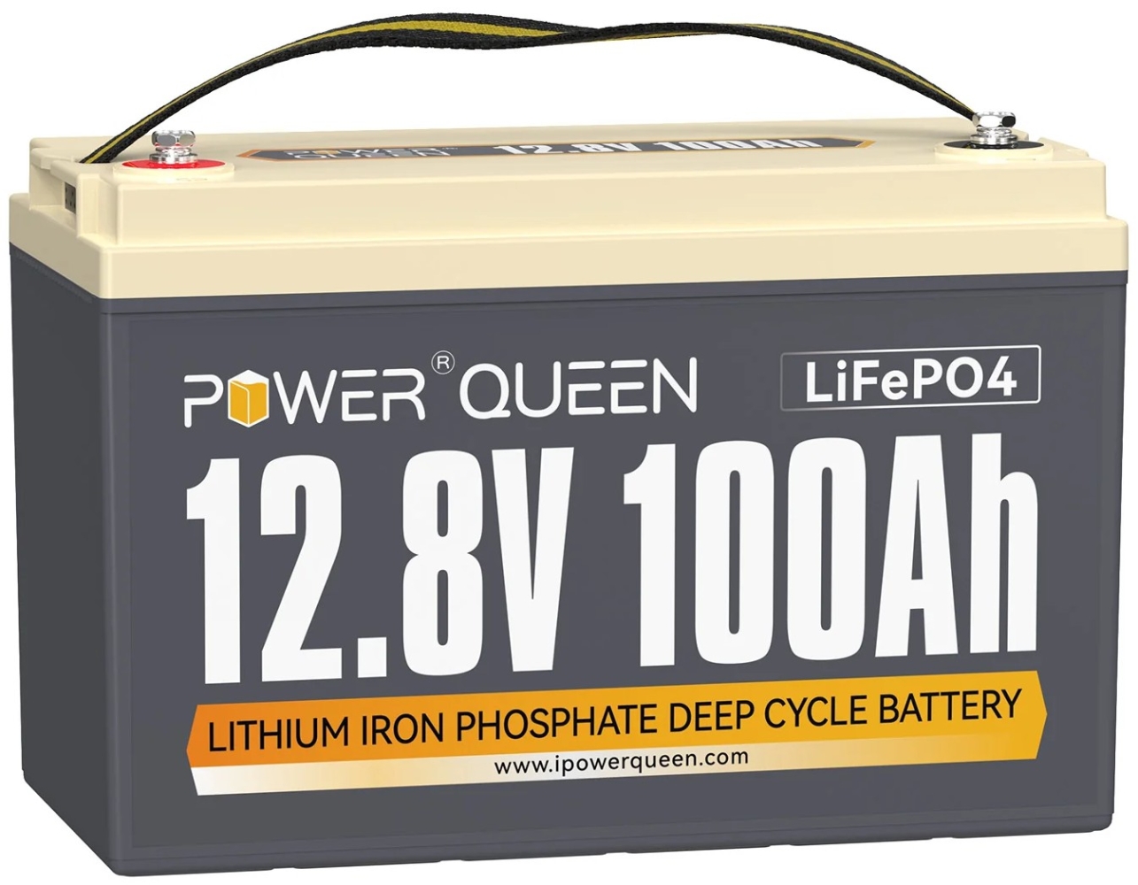 Power Queen 12.8V 100Ah LiFePO4 (12v100ah)