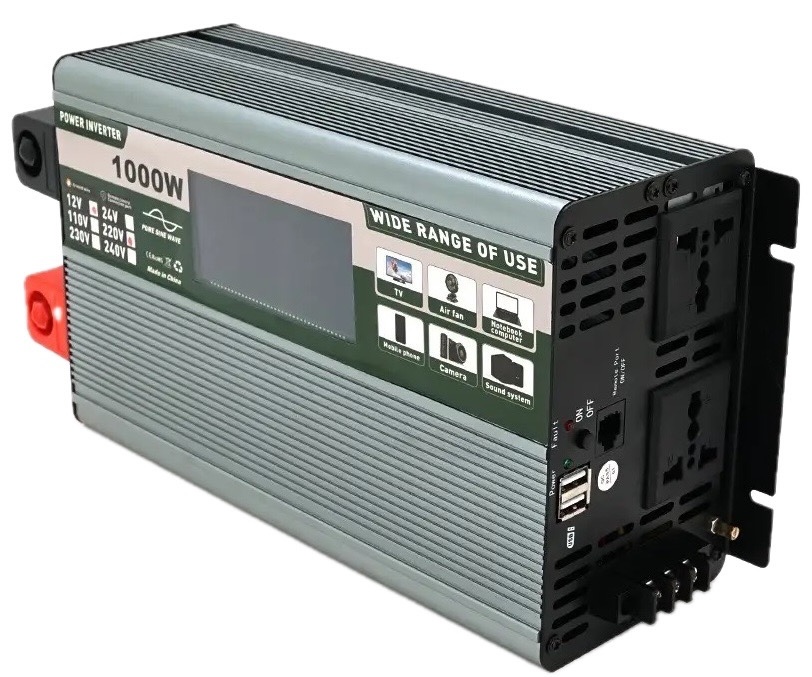 Інвертор напруги Demuda DMDPSW-1000W, 12V/220V, 1000W в інтернет-магазині, головне фото