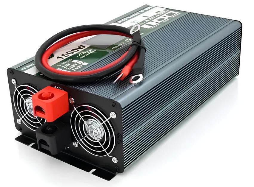 Інвертор напруги Demuda DMDPSW-1500W, 12V/220V, 1500W ціна 7898 грн - фотографія 2