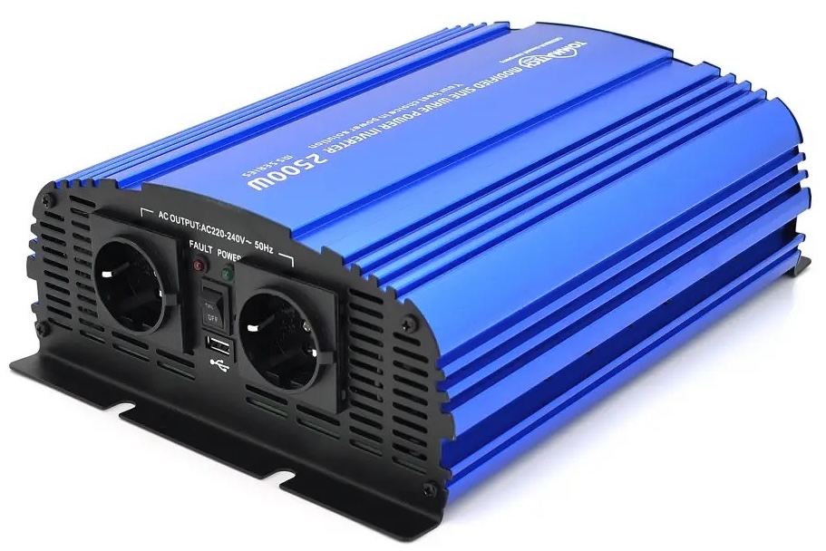 Інвертор напруги Tommatech MS-2500-24, 24V/220V, 2500W в інтернет-магазині, головне фото