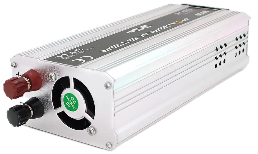 Інвертор напруги Powermaster PM-4509, 24V/220V, 1000W ціна 2223 грн - фотографія 2