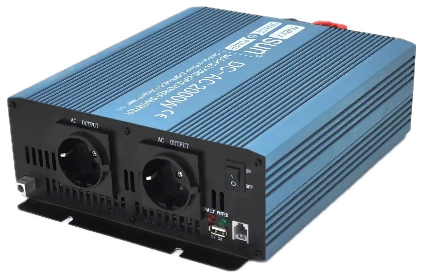 Інвертор напруги Mexxsun MXS-2000, 24V/220V, 2000W в інтернет-магазині, головне фото