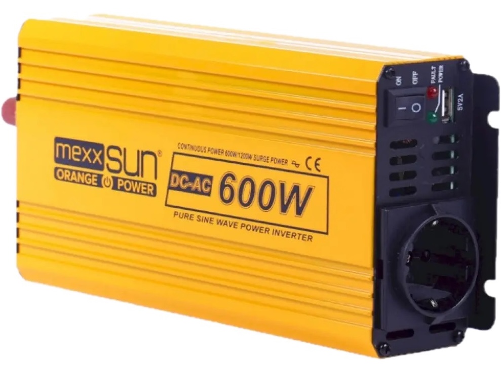 в продажу Інвертор напруги Mexxsun MXSPSW-600, 12V/220V, 600W - фото 3