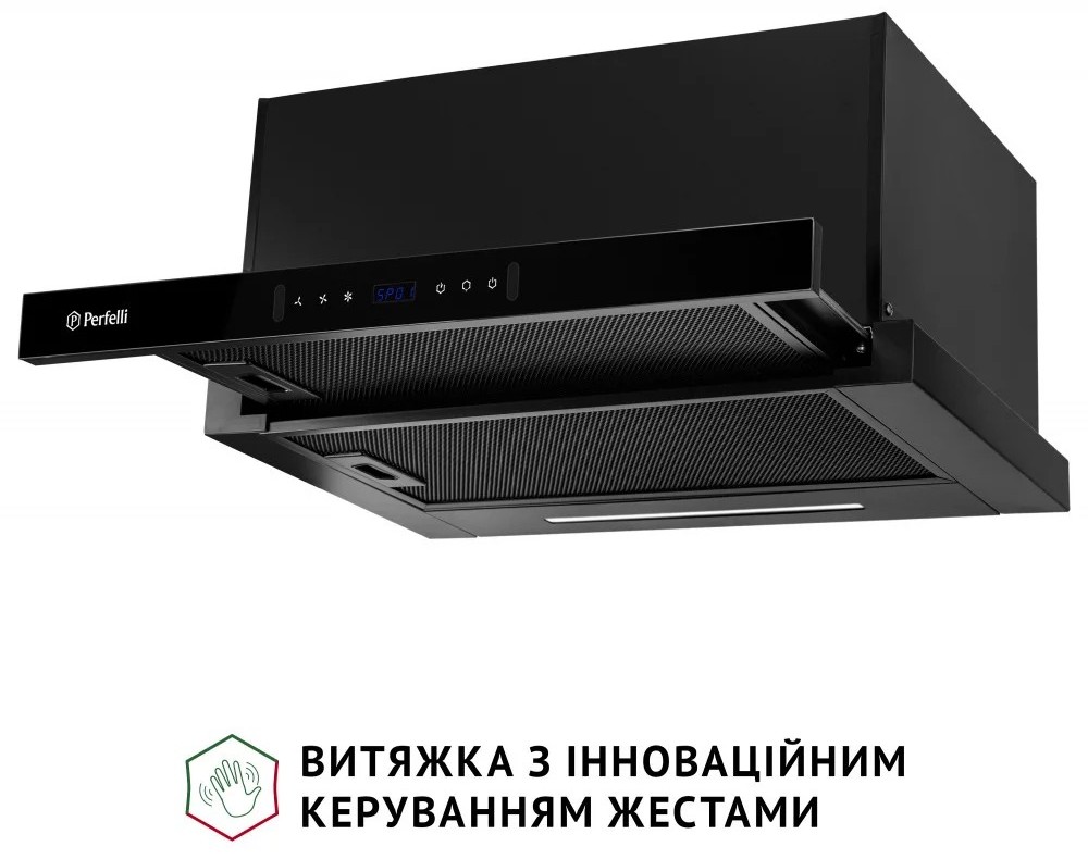 Кухонная вытяжка Perfelli Iseo 6PWB Nero отзывы - изображения 5