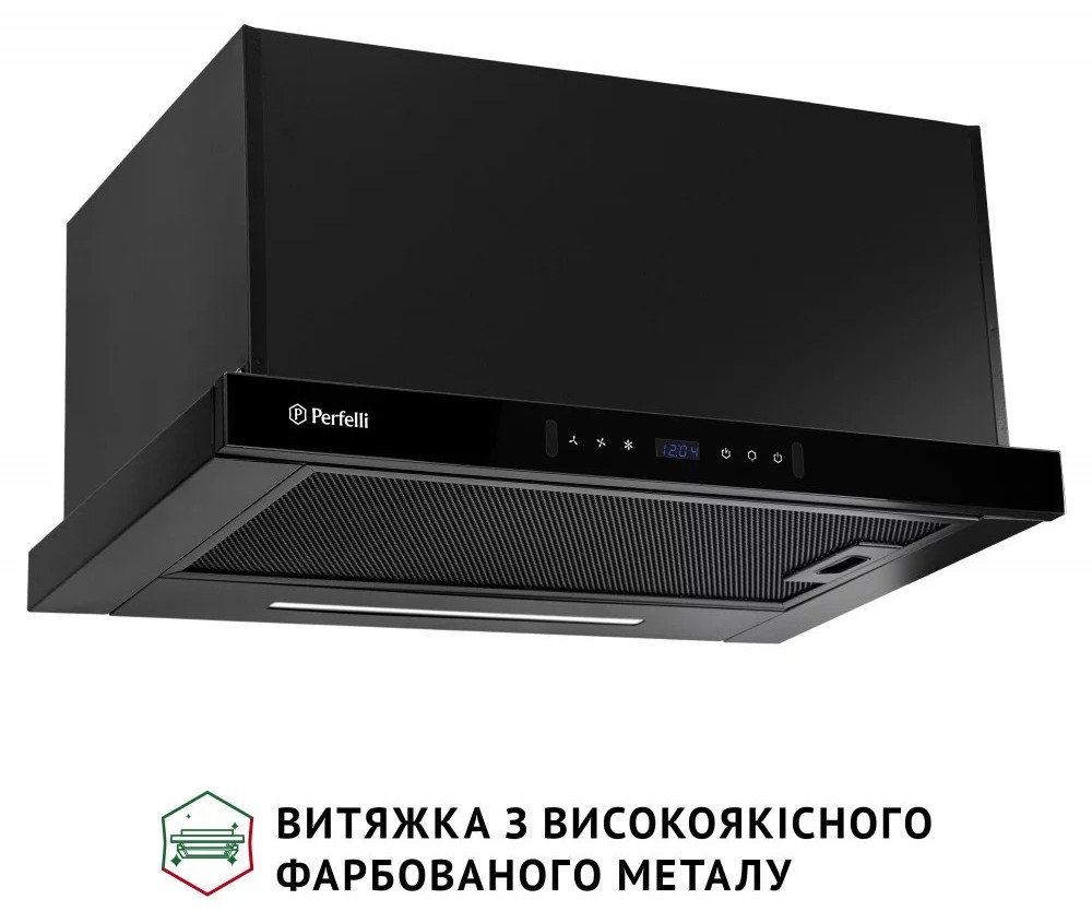 Кухонна витяжка Perfelli Iseo 6PWB Nero інструкція - зображення 6