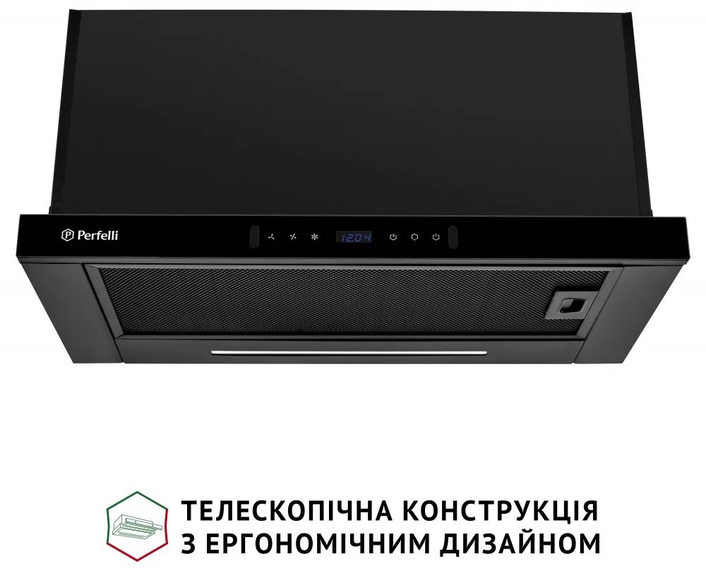 Кухонная вытяжка Perfelli Iseo 6PWB Nero цена 13999 грн - фотография 2