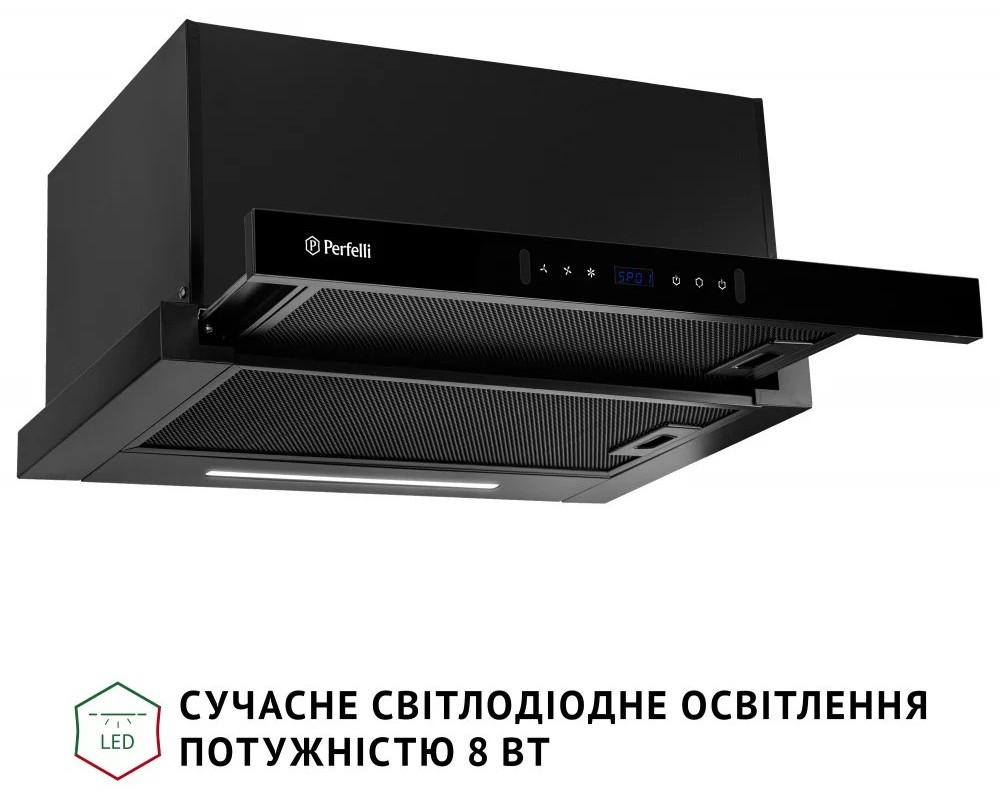 Кухонная вытяжка Perfelli Iseo 6PSF Nero инструкция - изображение 6