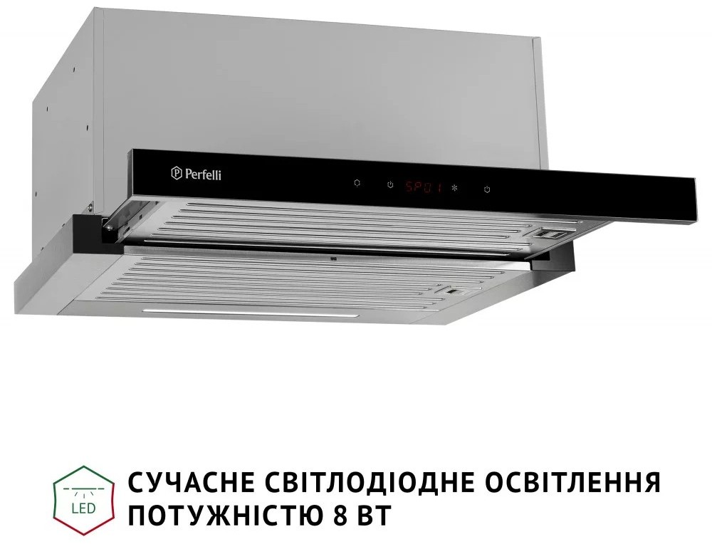 Кухонная вытяжка Perfelli Iseo 6PSF Inox отзывы - изображения 5