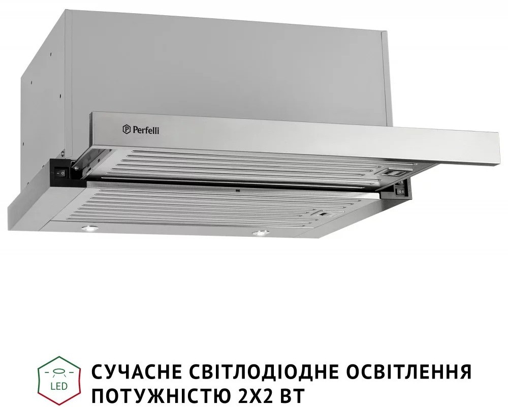 Кухонная вытяжка Perfelli Iseo 6PMF Inox отзывы - изображения 5