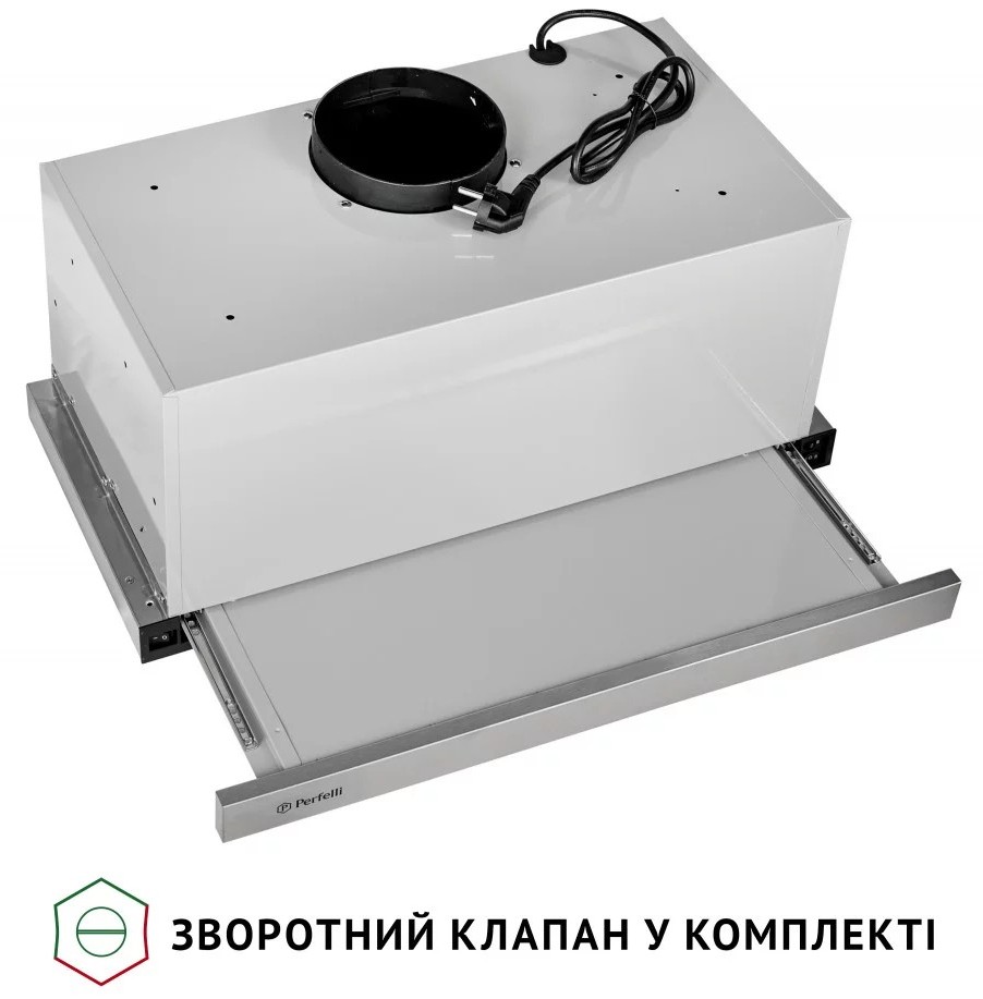 Кухонная вытяжка Perfelli Iseo 6PMF Inox внешний вид - фото 9