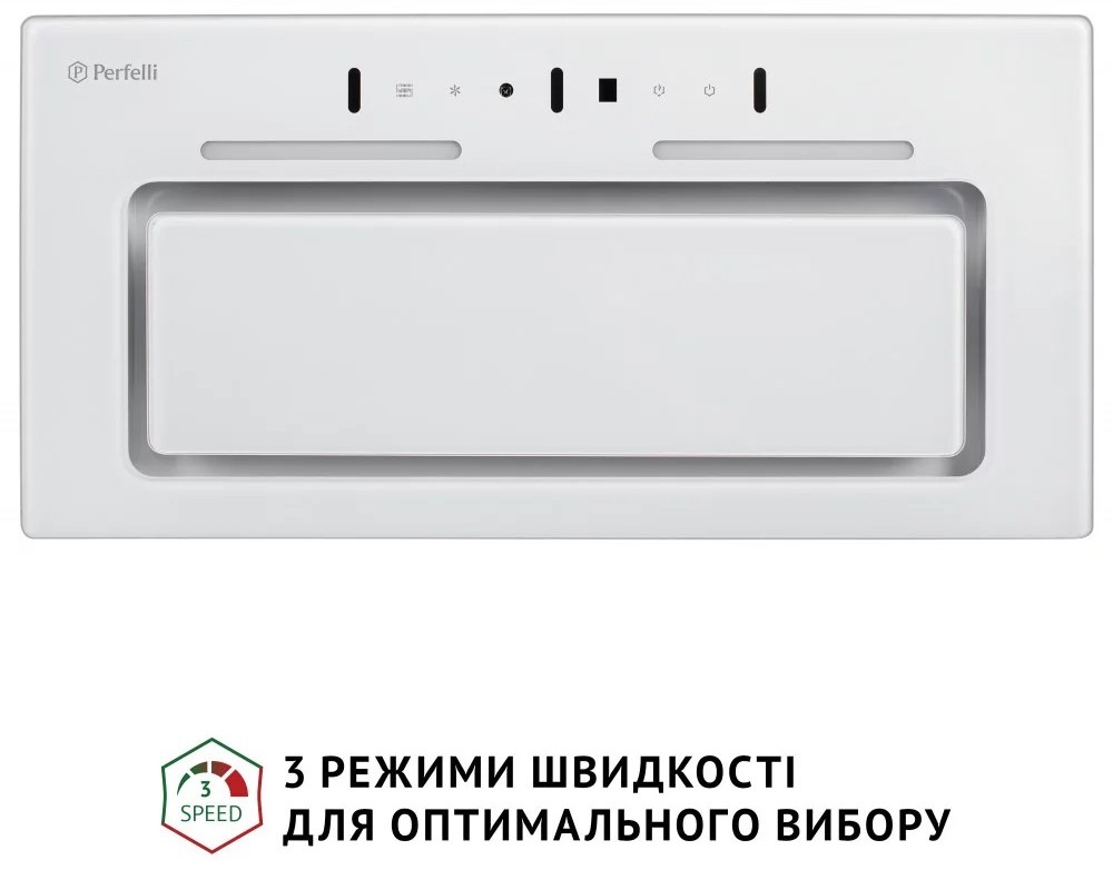 Кухонная вытяжка Perfelli Nuova 6PWRX Bianco характеристики - фотография 7